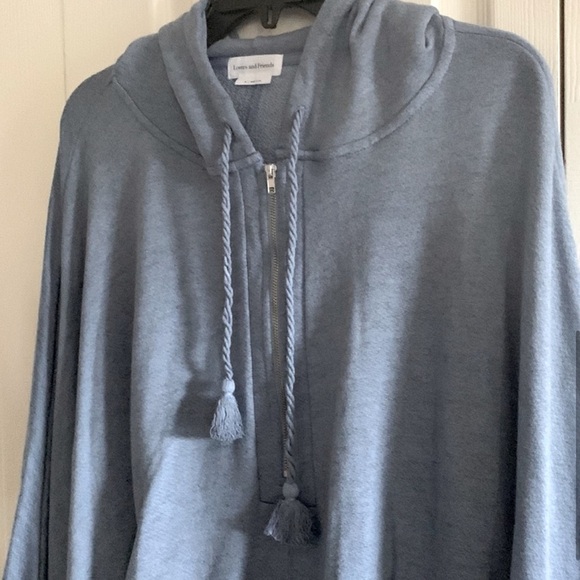 Lovers and Friends Antoine Poncho in Serenity Blue - Picture 7 of 7